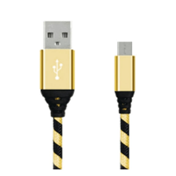 GJX 2026 New Usb Cable Quick Charge Usb Type C Cable Micro Usb Cable with Data Transfer for Home Office Travel Gold 9Ft
