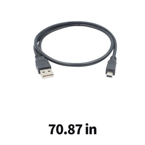 GJX 2026 New Usb Cable Usb 2.0 Compatible Mini Usb Cable Safe Charging Fast Data Transfer Mini Usb 5.9Ft for Charging Cameras Mp3 Players Portable Devices Game Controllers Gps Units.