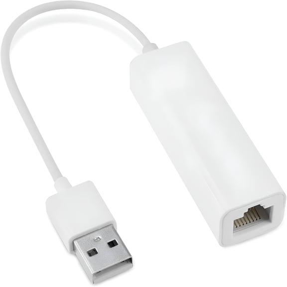 GJX 2026 New Usb Ethernet Adapter,1000Mbps Gigabit Lan Network Adapter,Usb 2.0 to Rj45 Connector,For Computers&Usb 2.0 Devices,1 Adapter