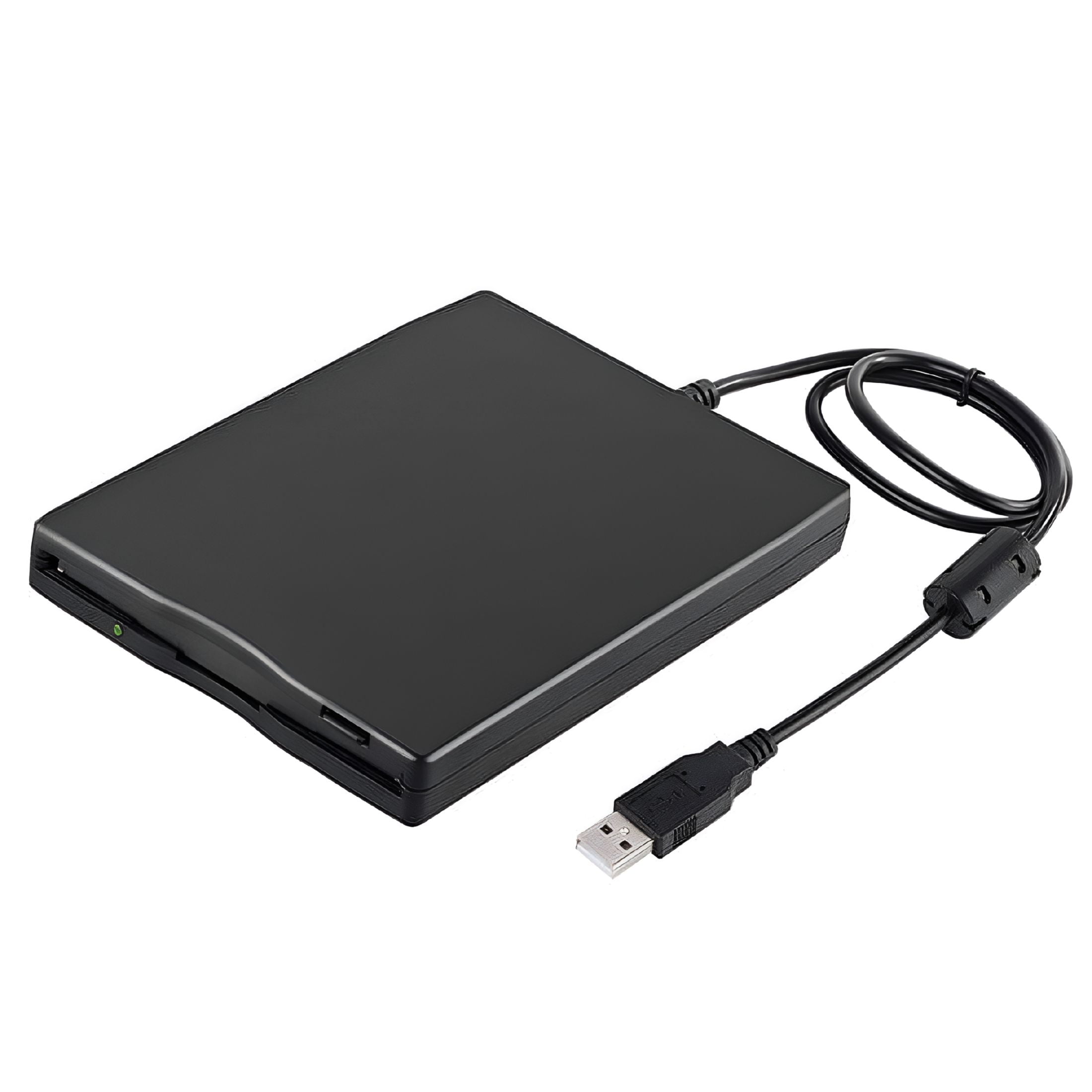 GJX 2026 New Usb External Floppy Disk Drive Portable 3.5 Inch Floppy Disk Drive Usb Interface Plug and Low Noise for Pc Laptop Black for Data Transfer,Backup,Retro Computing,Archiving,Home Office