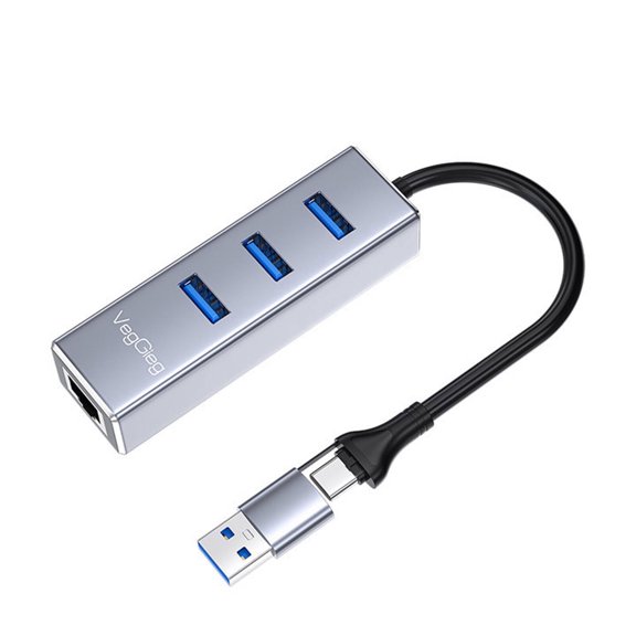 GJX 2026 New Usb Hub Easy Operation Usb C Hub Supports Multiple Card Formats Usb Adapter Style 3 for Data Transfer Gaming Office Work Home Use Photography Video Editing Travel.