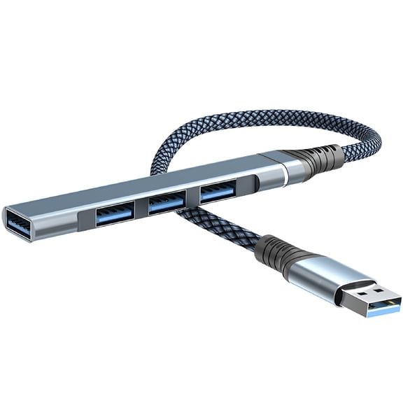 GJX 2026 New Usb Hub Extra Ports for Laptops Usb Splitter Adapter for Office,Home,Gaming,Computer Setup