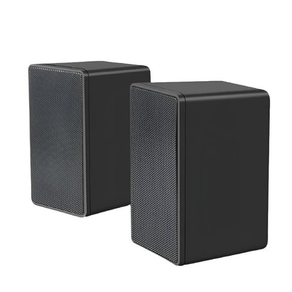 GJX 2026 New Usb Powered Computer Speaker Mini Speaker with 3.5Mm Input for Computer Laptops Monitor Computer Speakers for Laptop for Home Use,Office,Gaming,Music Listening,Video Conferencing