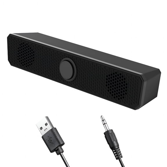 GJX 2026 New Usb Powered Computer Speaker for Desktop Laptops Pc for Home Office,Gaming,Video Conferencing,Music,Movie Watching.