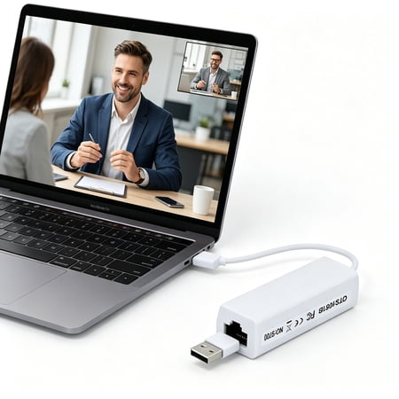 GJX 2026 New Usb Single-Port Ethernet Adapter Network Card for Stable Internet Connection,Online Gaming,Video Streaming,File Transfers,Office Work,Home Networking.