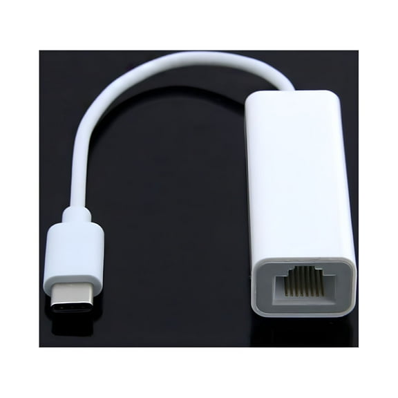 GJX 2026 New Usb Type-C to Rj45 Ethernet Lan Adapter Cable for Pc Notebook for Wired Internet Connection,Home Office Setups,Gaming,Data Transfer,Remote Work,Travel.