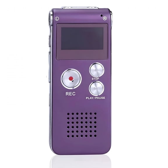 GJX 2026 New Voice Recorder Voice Command Functionality Listening Devices for Spying Prolonged Standby Voice Recorder with Playback Claret
