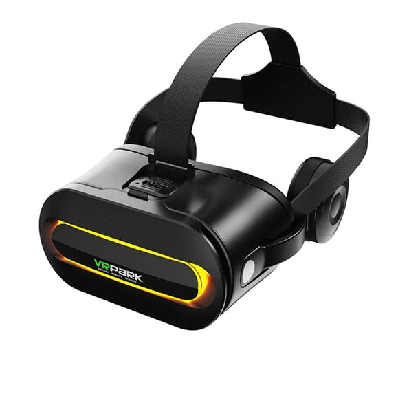 GJX 2026 New Vr Headset Immersive 360 Vr Gaming Experience Vr Glasses Adjustable Lenses for 0-600 Degree Myopia for Gaming Virtual Tours Simulation Vr Accessories