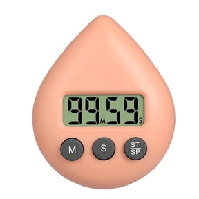 GJX 2026 New Waterproof Digital Kitchen Bathroom Timer with Memory Function Compact Size Versatile Placement User-Friendly Operation for Kitchen, Bathroom, Cooking, Baking, Workout, Study