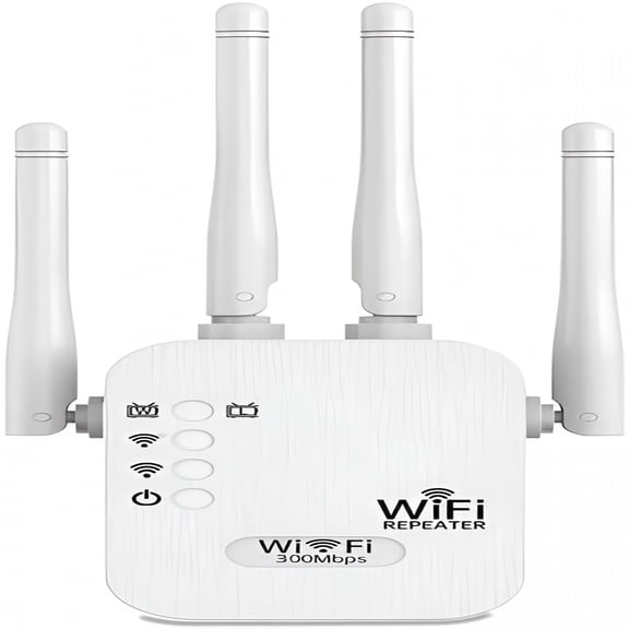 GJX 2026 New Wifi Extender with Ethernet Port,Cover Up to 4500 Sq.Ft&30 Devices,Wifi Range Extenders Signal Booster for Home,Wireless Internet Signal Amplifier for Home,Office,Apartment,School