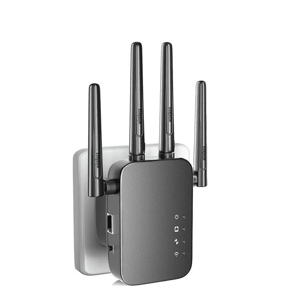 GJX 2026 New Wifi Extender Signal Booster Powerful Internet Extender Wifi Booster Reliable Wifi Routers for Home for Streaming Gaming Office Smart Devices
