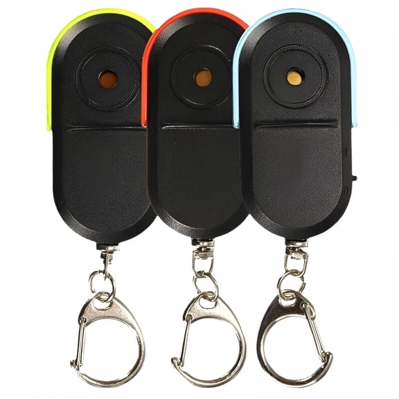 GJX 2026 New Wireless Anti-Lost Alarm Key Finder Locator Whistle Sound Led Light Keychain Key Finder for Keys, Bags, Pets, Luggage, Personal Items, Travel