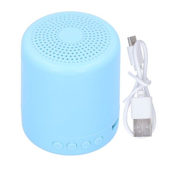 GJX 2026 New Wireless Bluetooth Speaker Outdoor Portable Mini Hifi Loudspeaker Box Usb/Memory Card/Fm Blue for Outdoor Activities,Travel,Parties,Music Streaming,Portable Sound System.