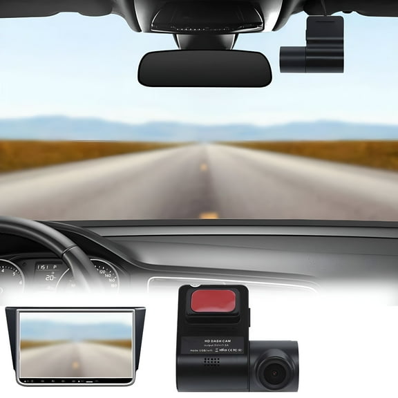 GJX 2026 New Wireless Dash Cam Car Camera,Dash Camera 1080P Front and Inside,Dash Cameras with Night Vision Wifi App Control