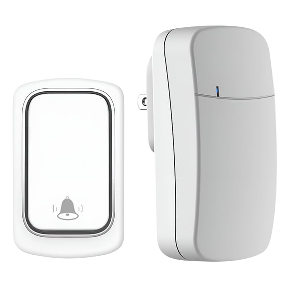 GJX 2026 New Wireless Doorbell Plug and Play Door Bell Kit Adjustable-Volume 200M Doorbell Chime 38 Melodies for Home, Office, Apartment, Stores, Warehouses, Classrooms