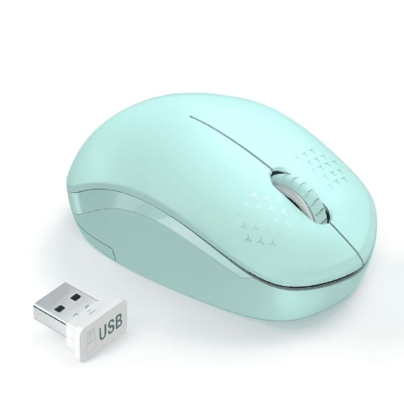 GJX 2026 New Wireless Portable Mobile Mouse,2.4Ghz Wireless Optical Mouse Silent-Click Mice for Laptop,Computer,Pc,Mac for Office,Gaming,Travel,Study