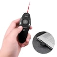 thumbnail image 1 of GJX 2026 New Wireless Presenter Presentation Clicker with Red Laser Pointer,2.4Ghz Rf Wireless Presentation Remote Ppt Clicker for Powerpoint Works for Windows/Mac/Linux, 1 of 7