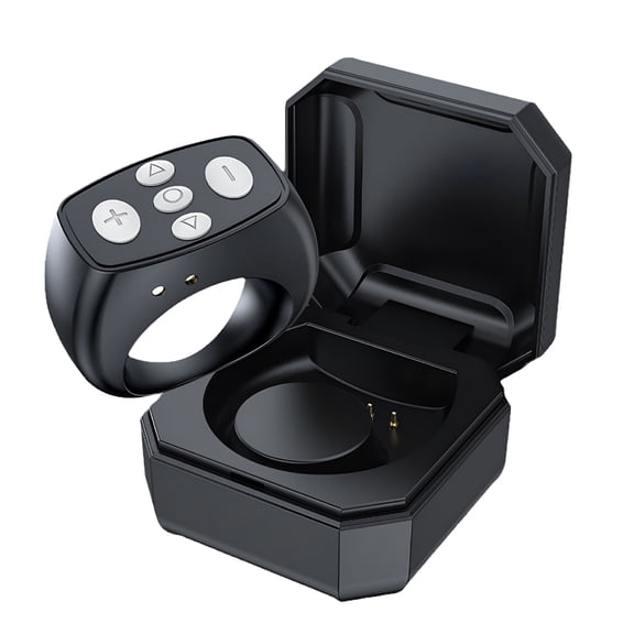 GJX 2026 New Wireless Remote Control Effortless Page Turning Stunning Photos/Videos Multi-Purpose Remote Control for Presentations,Slideshows,Video Streaming,Remote Photography,Hands-Free Control