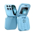 thumbnail image 1 of GJX 2026 Newnew Mini Flip Mobile Phone 2 Sim Card Small Display Foldable Cell Phone Smart Flip Phone for Everyday Use,Travel,Emergency Situations,Seniors,Basic Communication, 1 of 7
