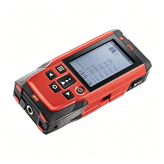 GJX 2062051 Laser (1 Mw, 635 Nm, Class 2, Class Ii )Range Meter with Soft Case Range Meter with Soft Case Laser Measure
