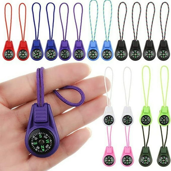GJX 20Pcs Compass for Hiking,Multi-Function Compass,Lightweight Compass for Hiking,Durable Outdoor Survival Gear
