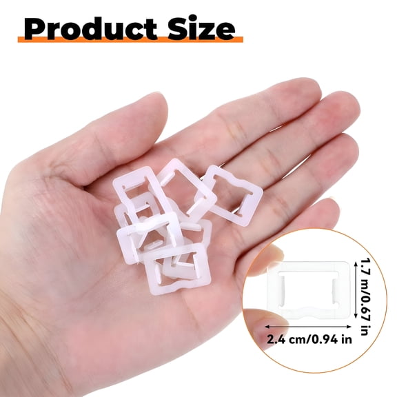 GJX 20Pcs Loose Outlet Fix Plug,Wall Socket Fixer,Transparent Loose Socket Insert,Fix Plug Tightly,Keep Your Loose Socket Jack Snug for Power Plug,Fastening Socket Conversion Cover