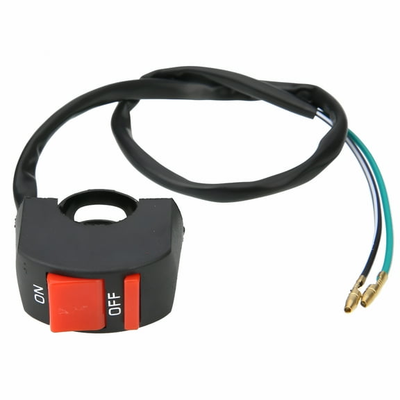GJX 22MM Kill Switch Ignition Button, On Off Cut Out Switch for Mini Moto, ATV, Quad, Pit Bike