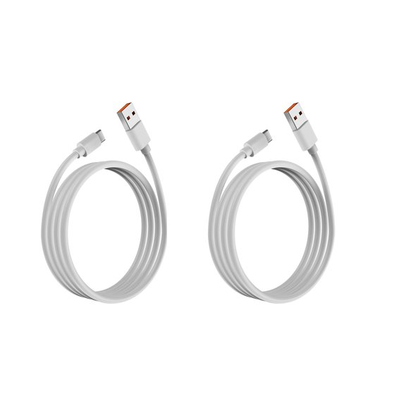 GJX 2Pcs 5FT USB C Cable,66W Fast Charging,6A High Current Output,Type C Charger Fast Charging,USB Cable for Phones,Charger Cord Type C,USB C Charger