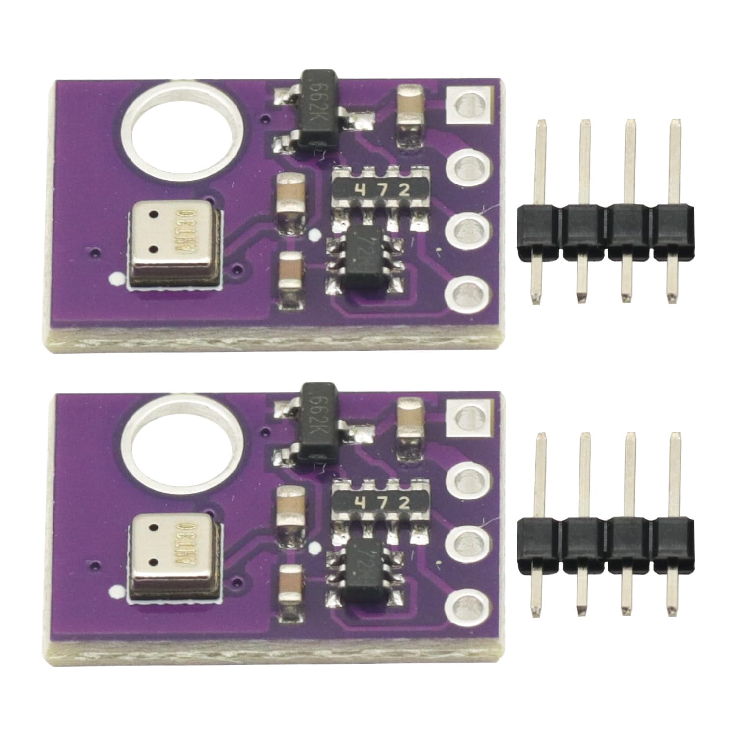 Temperature Plus Humidity Sensor GJX 2Pcs Aht30 High Digital Temperature and Humidity Sensor Measurement ...