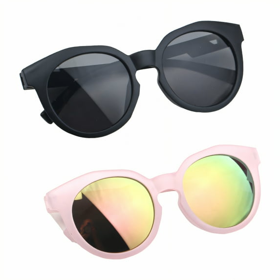 GJX 2Pcs Baby Sunglasses Toddler Sunglasses Boys Age 3-5 Cute Sunglasses,Style4