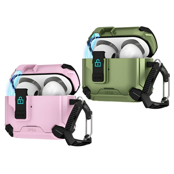 GJX 2Pcs Case for Airpods 4,case for airpod,headphone case,generation for airpod case 4th,Style1096