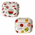thumbnail image 1 of GJX 2Pcs Case for Airpod 4,Pc Plastic Case for Airpod 4,Fruit Motif Case for Airpods 4,3.6"X2.4",Style2, 1 of 7