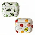 thumbnail image 1 of GJX 2Pcs Case for Airpod 4,Pc Plastic Earbud Case,Print Variety Case Cover for Airpod 4,3.6"X2.4",Style1, 1 of 7