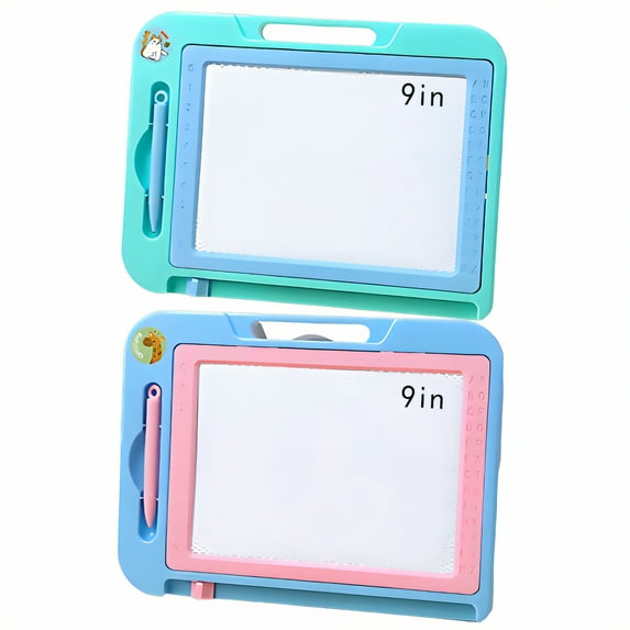 GJX 2Pcs Lcd Writing Tablet for Kids,Wide Art Surface Kids Drawing Pad,Vast Draw Reach Lcd Writing Tablet,Color Mixing1