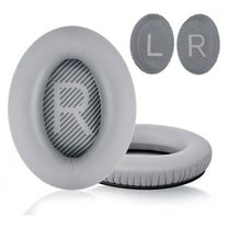 GJX 2Pcs Replacement Ear Pads for Bose Headphones Original Fit Experience for Bose Qc35 Replacement Ear Pads Breathable Padding for Bose Replacement Headphone Pads Gray