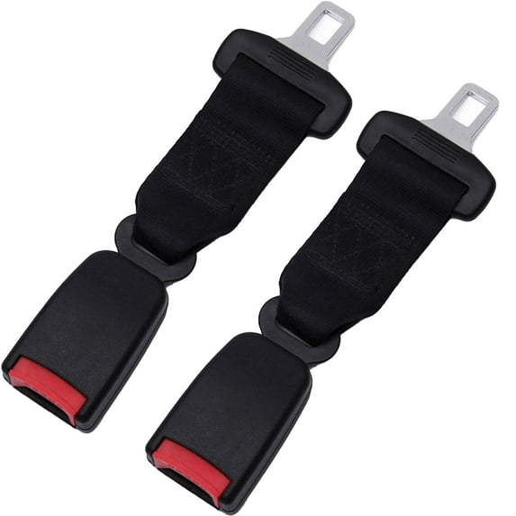 GJX 2Pcs Seat Belt Extender,Convenient Pregnancy Seat Belt Adjuster,Simple Install Seatbelt Extender,Adjustable Comfort Seat Belt Extender