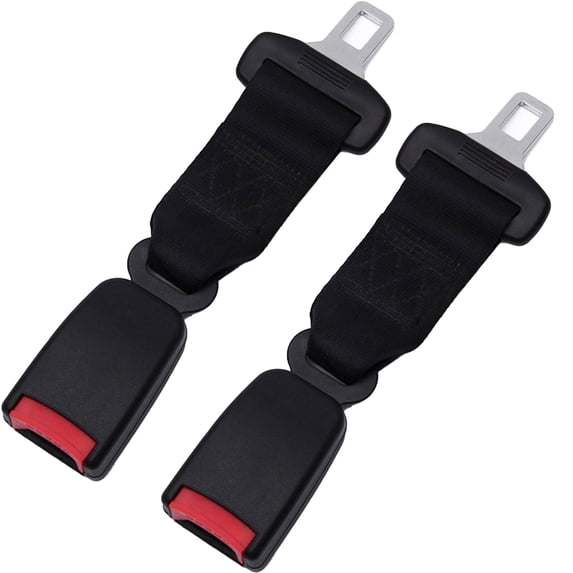 RIONIMA 2Pcs Seat Belt Extender,Convenient Pregnancy Seat Belt Adjuster,Simple Seatbelt Extender