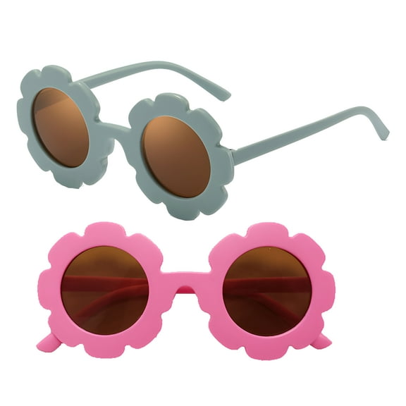 GJX 2Pcs Toddler Sunglasses Age 2-4,Lightweight and Comfortable Fit Toddler Sunglasses,Ideal for Kids’ Everyday Use Toddler Sunglasses Age 1-2,Multicolor