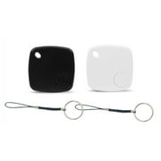 GJX 2Pcs Tracker,Stylish Bluetooth Tracking Device with Advanced Movement Alerts,Reliable GPS Trackers for Daily Organization Needs,White