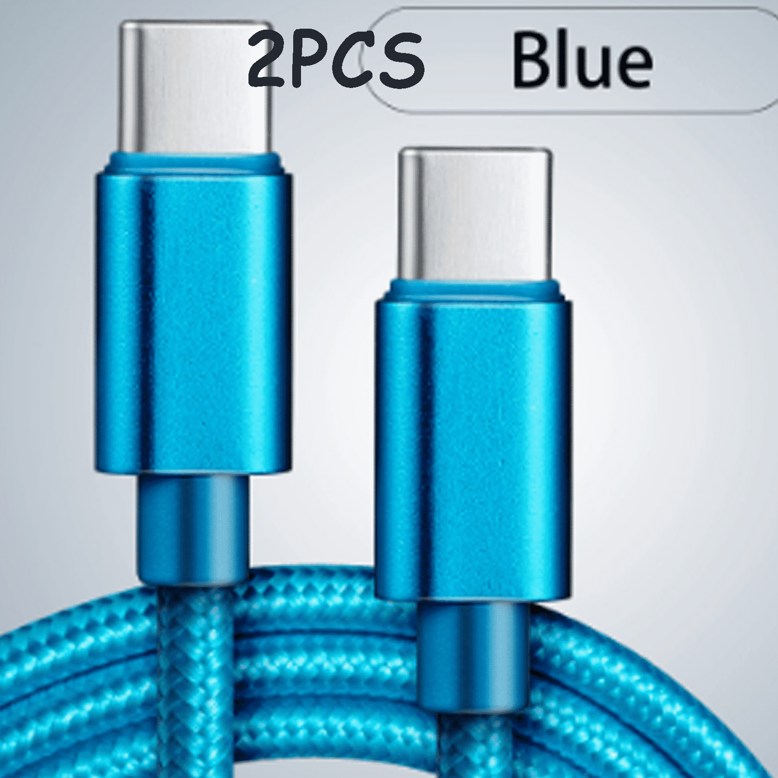 GJX 2Pcs USB Cable Super Fast Charging Android Charger Cable,Nylon