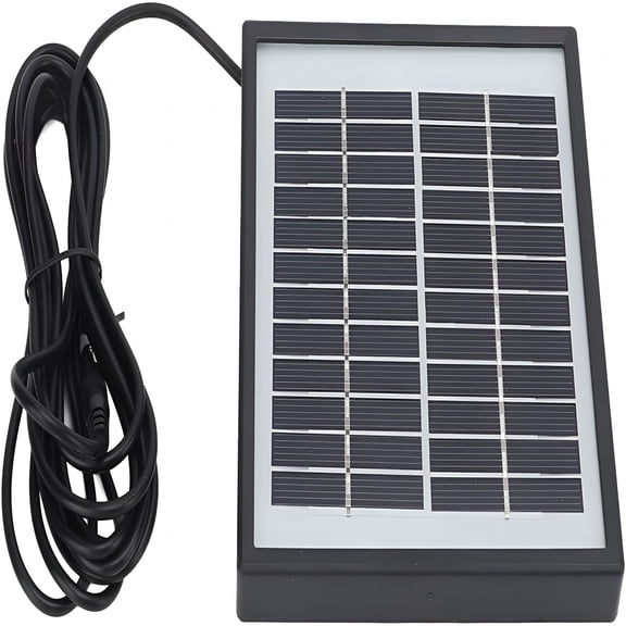 GJX 2W 12V Solar Panel,High Efficiency Polysilicon Solar Charger with Frame,For Car Rv Boat Outdoor Tourism