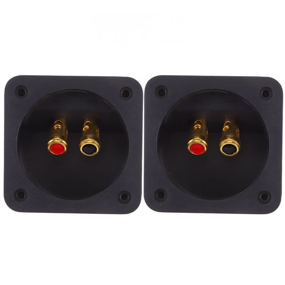 GJX 2pcs Speaker Terminal Disconnect Box Subwoofer Box Terminal Cup Connector Supply
