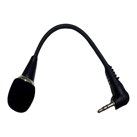 GJX 3.5mm External Microphone For Laptop PC Phone Stereo Sound Recording Metal Mic
