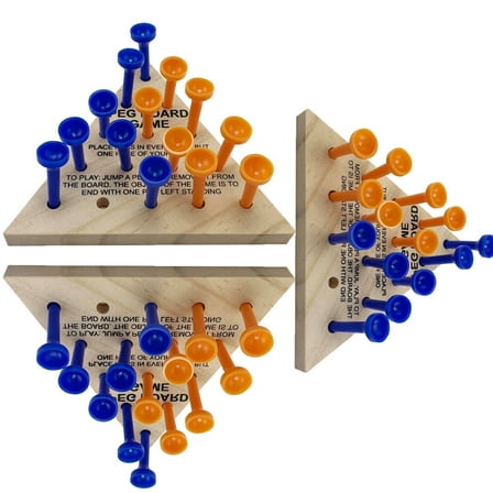 BESTSKY Board Games for Teens Wooden Craft Strategy Board Games for Adults Travel Games for Adults