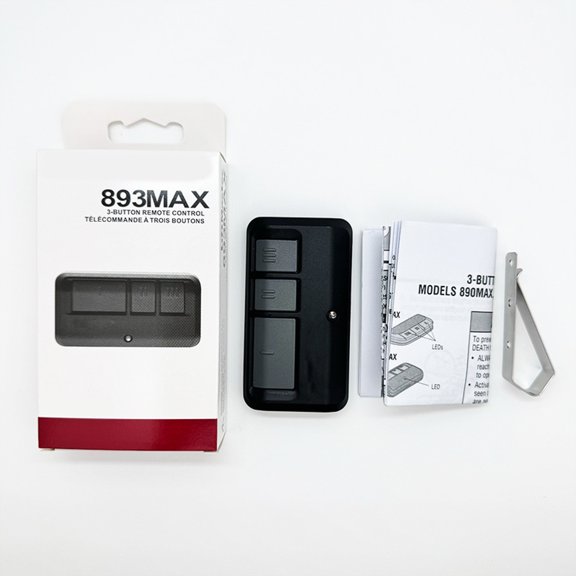 GJX 3-Button Remote Control Transmitter for Gate Openers and Garage Units