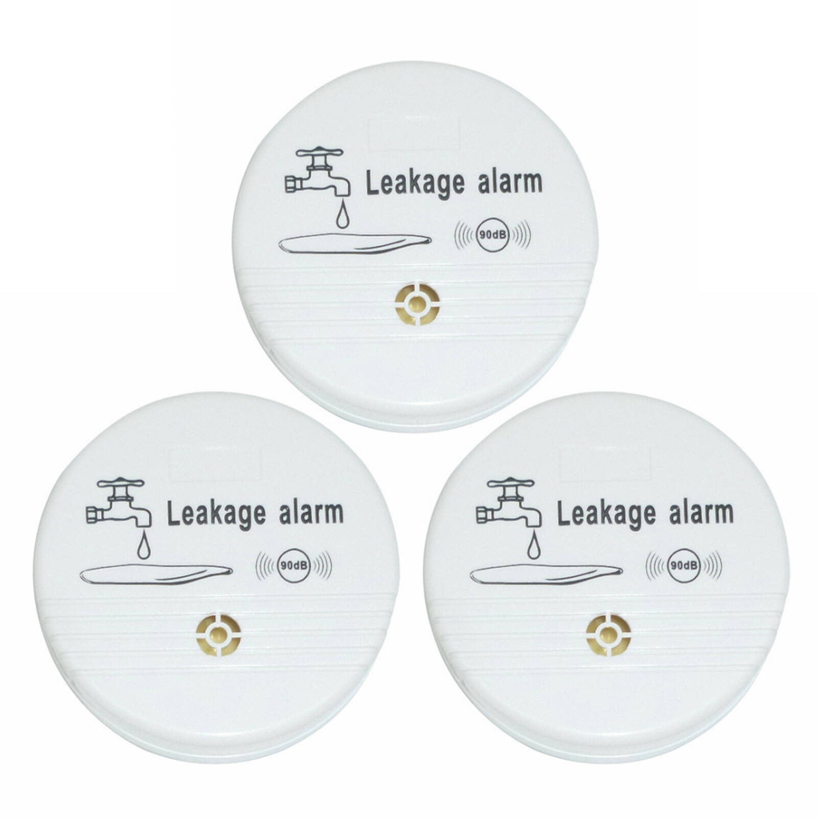 GJX 3 Pcs Water Leak Detector,Eco-Friendly Abs Plastic Water Sensor ...