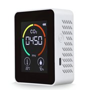 GJX 3 in 1 Carbon Dioxide Air Quality Humidity Air Analyzer for Co2 Digital Co2 Meter for Home Office, Air Quality Monitor