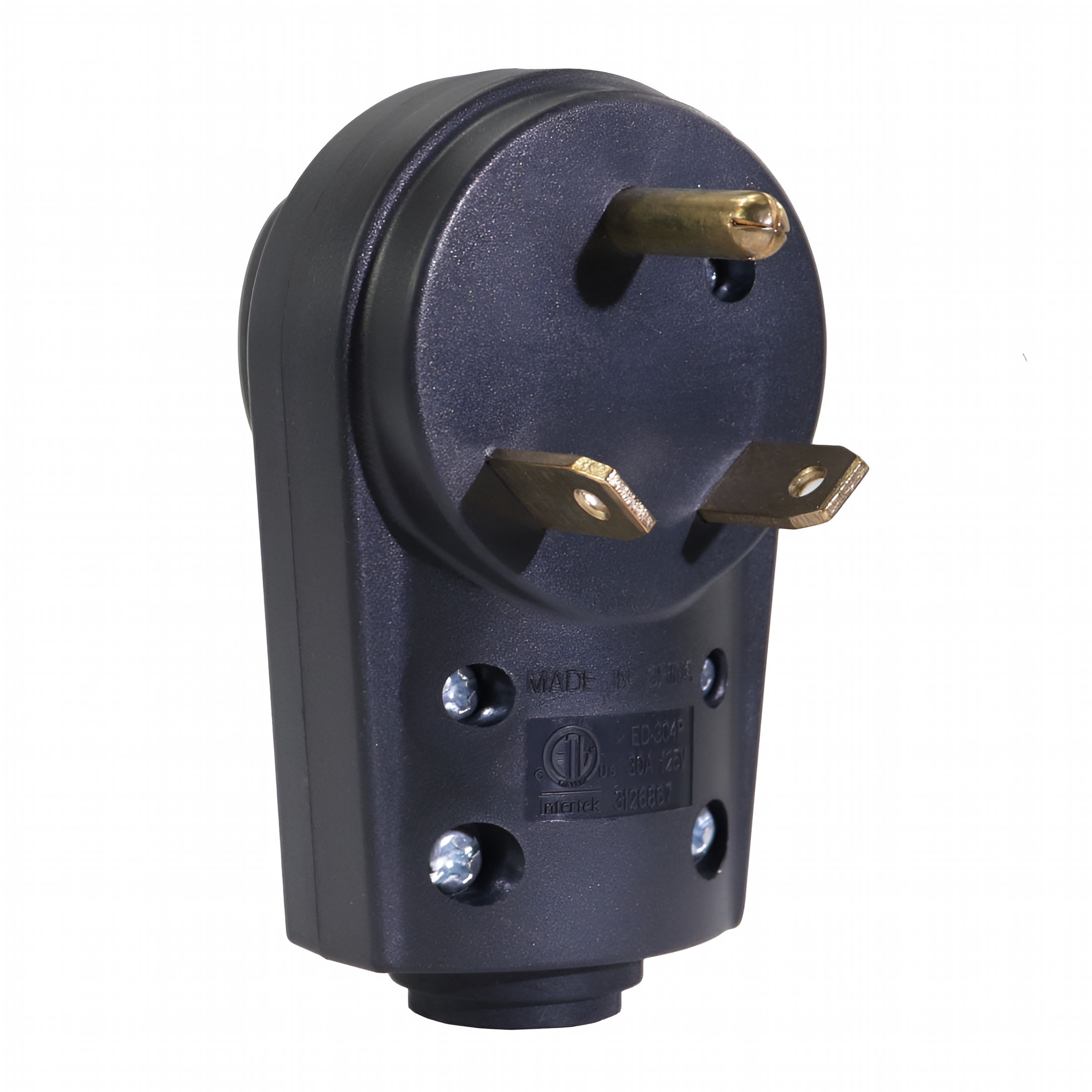 GJX 30 AMP RV Receptacle Plug Male End for TT-30P Replacement ...