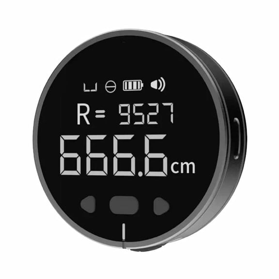 GJX 324 Ft Electronic Digital Tape Measure with Lcd Display Digital Ruler Rechargeable Small Smart Rolling Measuring Tool for Flat Curved Diameter Odd Shape