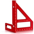 thumbnail image 1 of GJX 3D Multi-Angle Measuring Ruler, High Precision 45/90 Degree Aluminum Alloy Woodworking Square, Layout Tool with Scale for Carpentry, Engineering & DIY Projects, 1 of 6